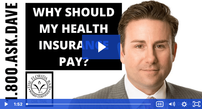Why Should Health Insurance Pay for My Car Crash Medical Injuries?