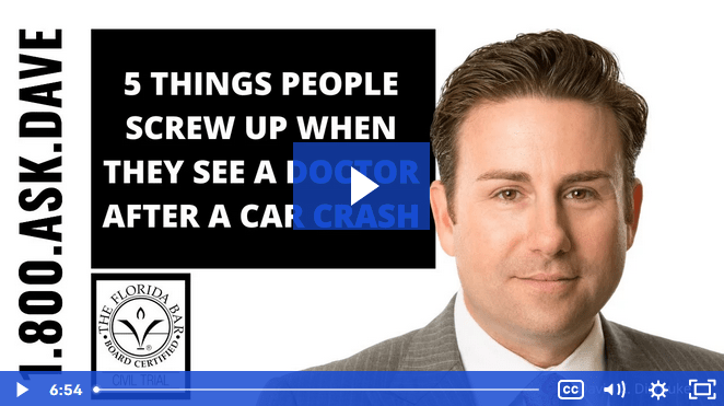5 Things People Screw Up When They See a Doctor After a Car Crash