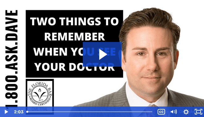 Two things to remember when you see your doctor