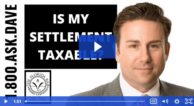 Is My Car Crash or Personal Injury Settlement Taxable?