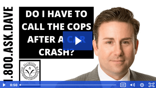 Do I Have to Call the Cops After a Car Crash?