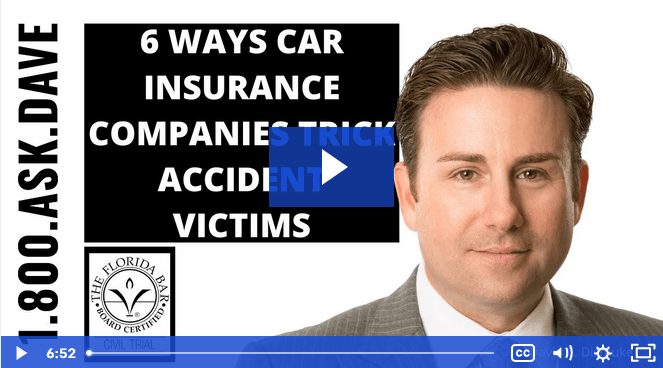 6 Ways Car Insurance Companies Trick Accident Victims