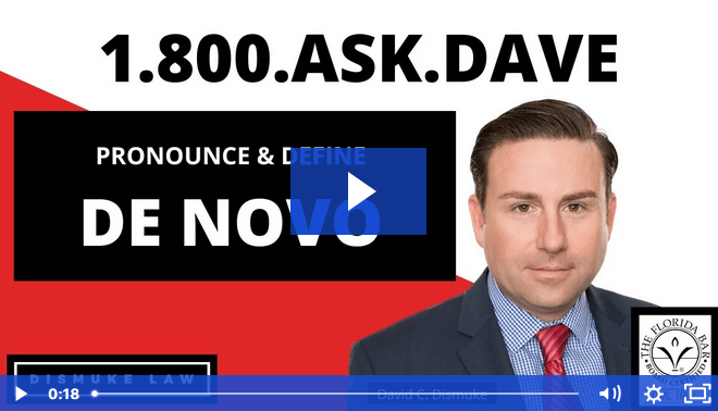 Properly Pronounce and Define De Novo