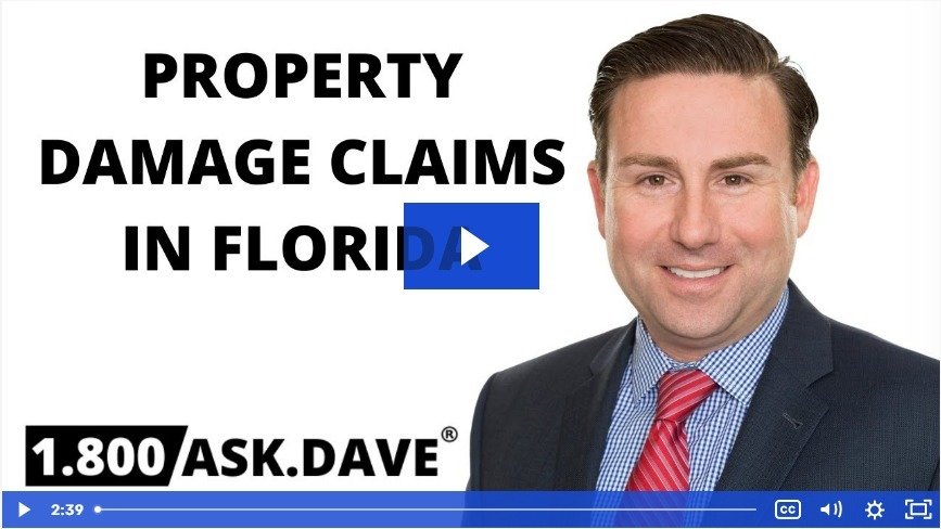 Property Damage Claims in Florida