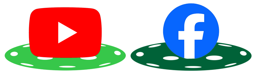 facebook and youtube proleague pickeball