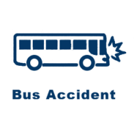 bus accident icon